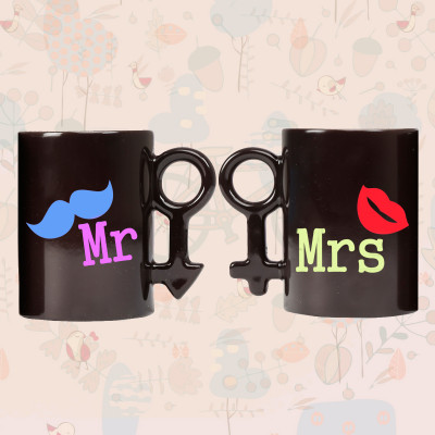 Couple Magic Mug - Black